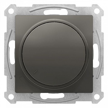 Светорегулятор поворотно-нажимной ATLASDESIGN, 315 Вт, сталь ATN000934 Schneider Electric