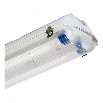 Светильник ДСП44-2х22-002 Flagman LED 840 IP65, 1279х147х108, корпус ПК, расс. ПК, мет. замки, с лампой T8 G13 LED 1044222042 Ардатовский светотехнический завод