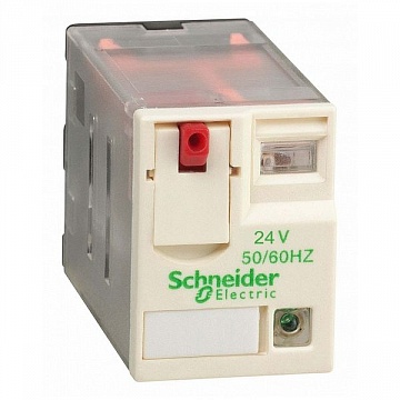 Реле 3 CO светодиод 24В переменного тока RXM3AB2B7 Schneider Electric