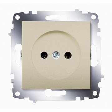 Розетка COSMO, скрытый монтаж, титан 619-011400-215 ABB