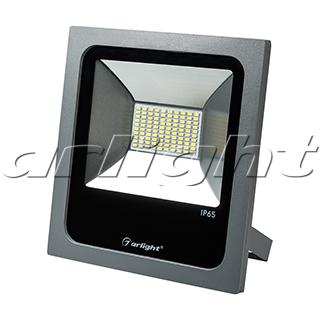 светодиодный прожектор AR-FLAT-50W-220V Warm (Grey, 120 deg), 23838 023838 Arlight