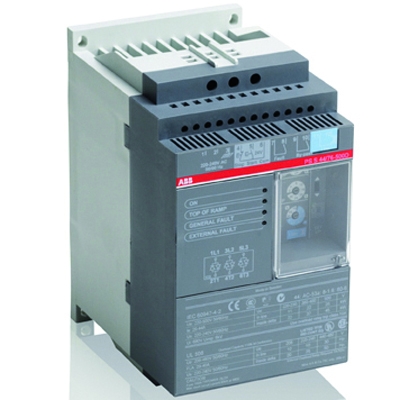 Софтстартер PSS37/64-690LC 400-690В 37/64A для подключения в лин ию и внутри треугольника (220-240В AC) 1SFA893003R2002 ABB