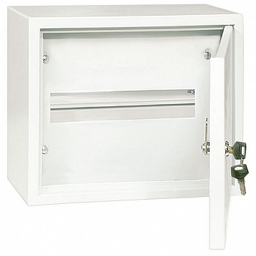 Распределительный шкаф ЩРН, 12 мод., IP31, навесной, металл, серая дверь SQ0905-0011 TDM