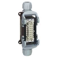 Блоч.роз., 2каб,встр.500В, 16А 24К+З 053173 Legrand