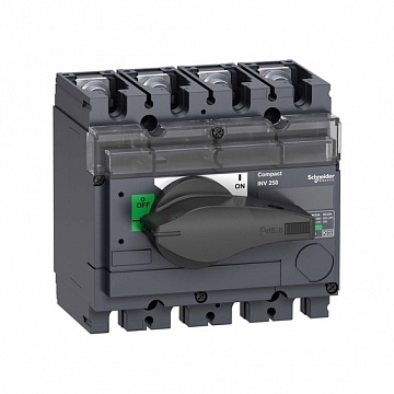 Рубильник Interpact INV 100А 4P, фронтальное исполнение 31161 Schneider Electric