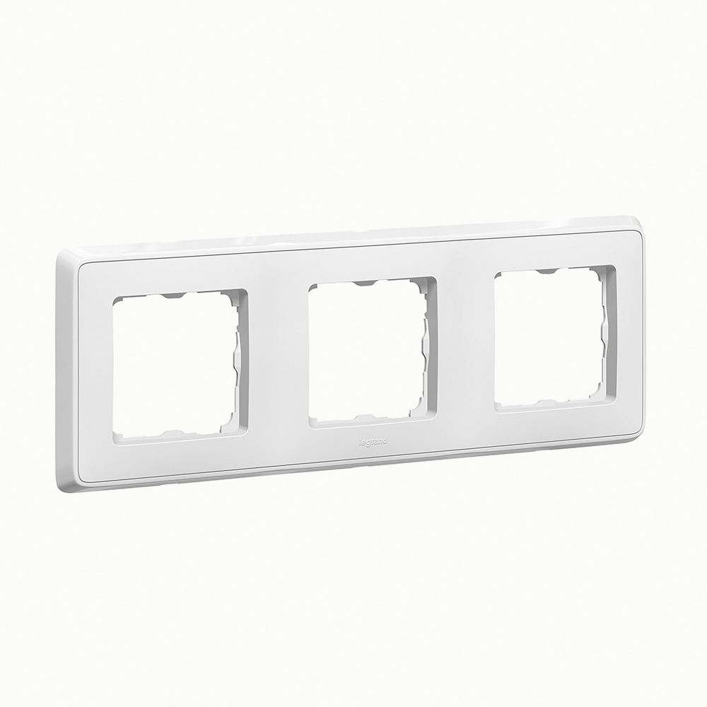Cariva DIY Рамка 3 поста белая 695982 Legrand