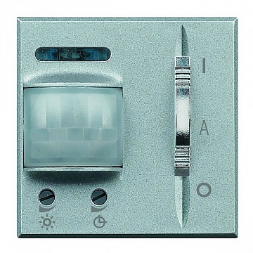 Выключатель с датчиком движения AXOLUTE, до 200 Вт, алюминий HC4432 Bticino
