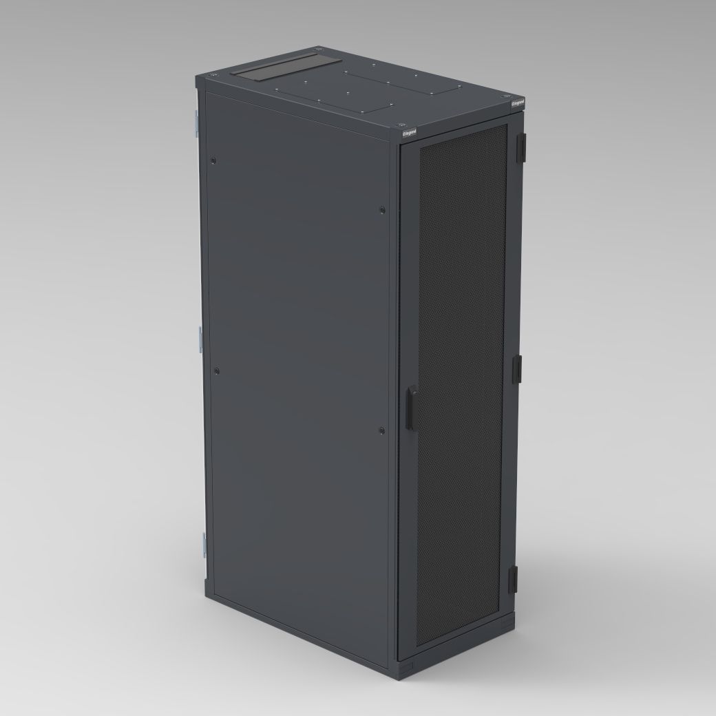 Шкаф серверный 19" - 46U - 600x1200 мм - в плоской упаковке - с боковыми панелями 446038 Legrand