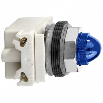 Лампа сигнальная Harmony, 30мм² 12В, AC/DC Синий 9001KP32L9 Schneider Electric
