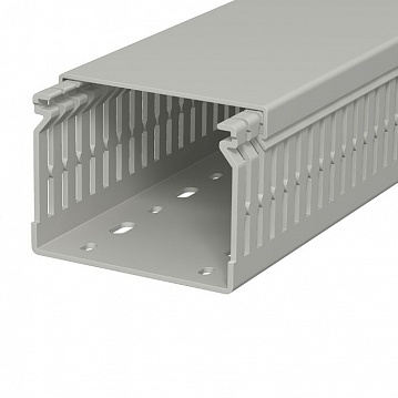 Распределительный кабельный канал LK4 N 60x80x2000 мм (ПВХ,серый) Тип: LK4 N 60080 (упак. 24 м) 6178209 OBO Bettermann