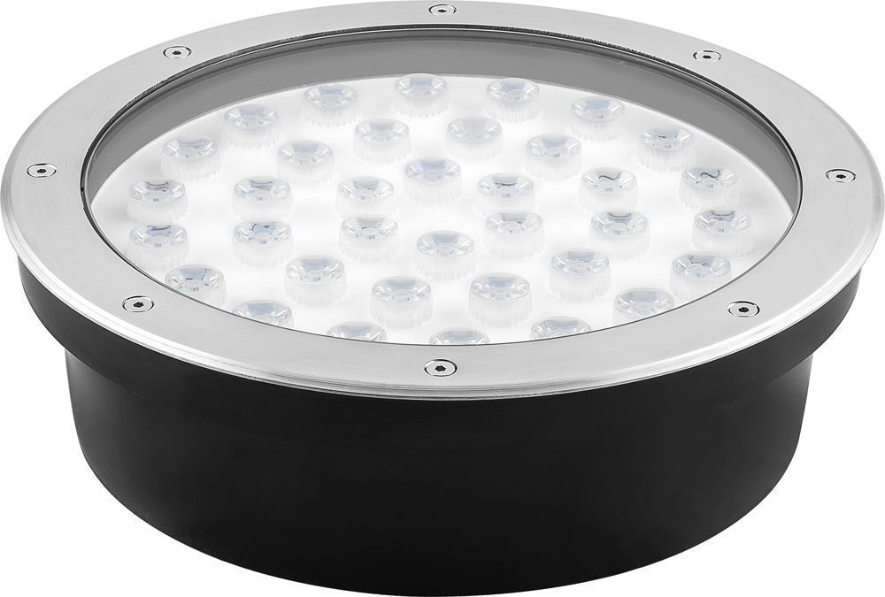 Светильник светодиодный тротуарный ДВУ-24w 2700К IP67 круг SP2708 FERON