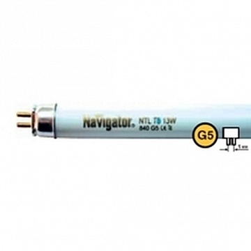 Лампа линейная люминесцентная ЛЛ 94 119 NTL-T5-13-860-G5 94119 Navigator