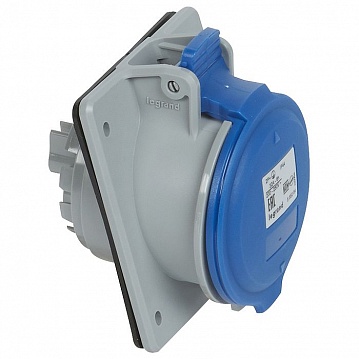 Розетка встраиваемая - 32А - 2К+З - 230 В - IP 44 090169 Legrand