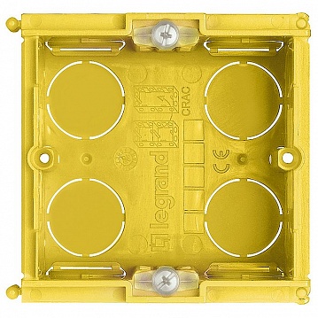 LivingLight коробка монтажная для бетонных стен 2-мод. 71х70,8 мм² глубина 52,7 мм 502E Bticino