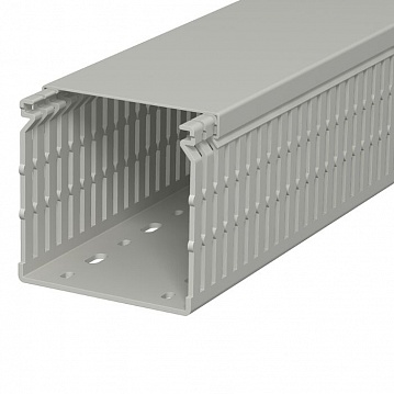 Распределительный кабельный канал LK4 N 80x80x2000 мм (ПВХ,серый) Тип: LK4 N 80080 (упак. 16 м) 6178231 OBO Bettermann