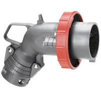 Угловая вилка Hypra - IP 66/67-55 - 3К+3 - 32 А - пластик 053010 Legrand