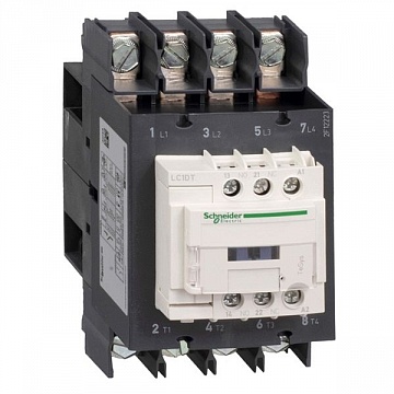 Контактор TeSys LC1D 4P 80А 400/260В AC LC1DT80A6U7 Schneider Electric