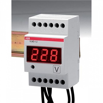 Вольтметр щитовой ABB VLMD 600В AC/DC, аналоговый, кл.т. 0,5 2CSM274693R1011 ABB