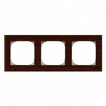 Рамка 3 поста SKY, венге 2CLA857300A2101 ABB