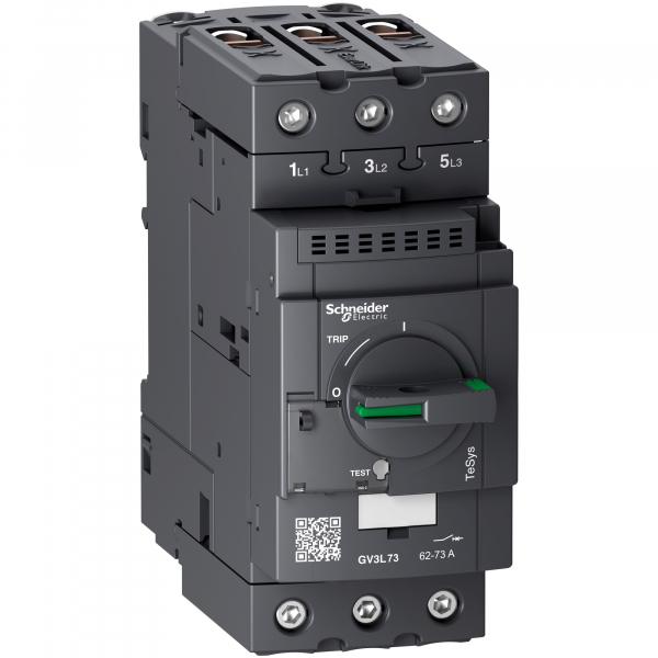 Автоматический выключатель с магнитным расцепителем 73А зажим EVERLINK GV3L73 Schneider Electric