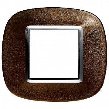 Рамка 1 пост AXOLUTE, кофе HB4802SLS Bticino