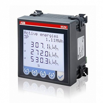Прибор универ.цифр.измерит. M2M LV MODBUS ABB