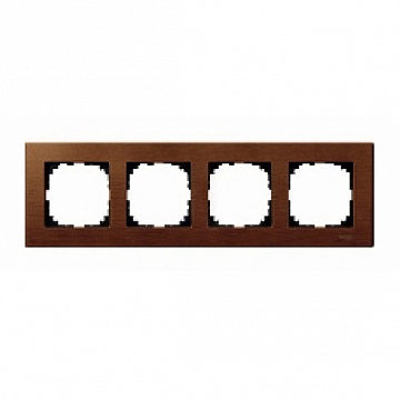 Рамка 4 поста MERTEN M-ELEGANCE, вишня MTN4054-3472 Schneider Electric