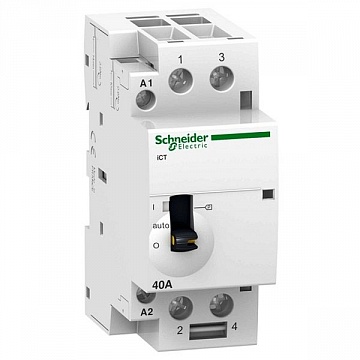 Модульный контактор iCT 2P 63А 230/24В AC A9C21162 Schneider Electric