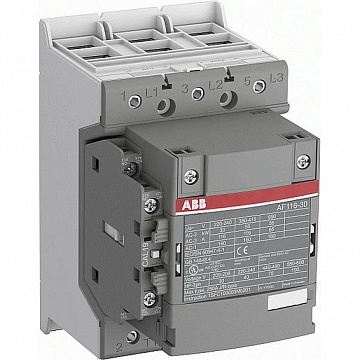 Контактор AF116-30 3P 116А 690/250-500В AC/DC 55кВт 1SFL427001R1411 ABB