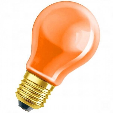 Лампа накаливания DECOR A ORANGE 11W 240V E27 FS1 4008321545916 OSRAM