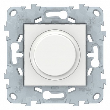 Светорегулятор поворотно-нажимной UNICA NEW, 200 Вт, белый NU551618 Schneider Electric
