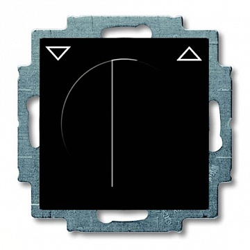 Механизм поворотного выключателя для жалюзи BASIC55, chateau-black 1101-0-0928 ABB