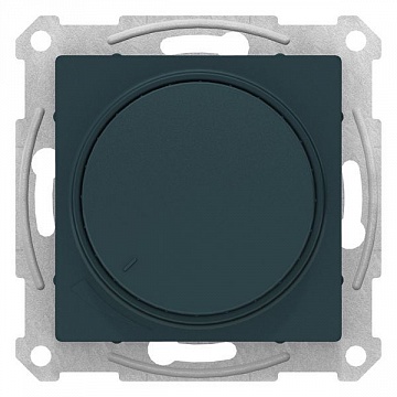 Светорегулятор поворотно-нажимной ATLASDESIGN, 630 Вт, изумруд ATN000836 Schneider Electric