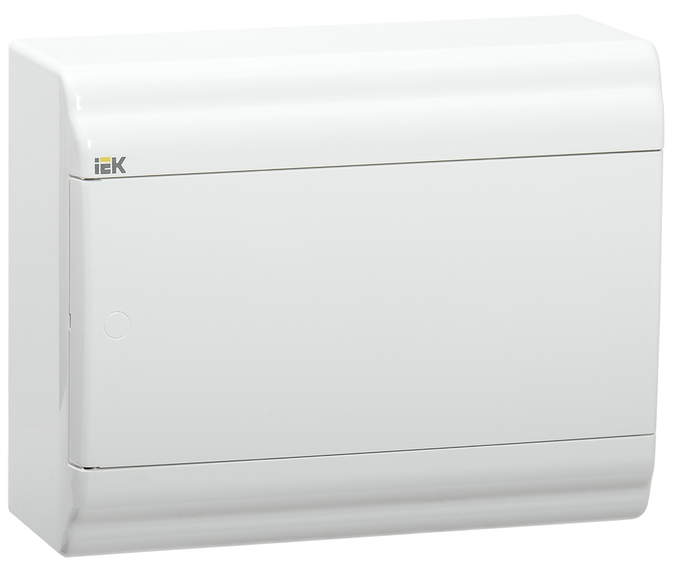 PRIME Корпус пластиковый ЩРН-П-9 модулей навесной белый/белая дверь IP41 MKP82-N-09-WD-41-20 IEK