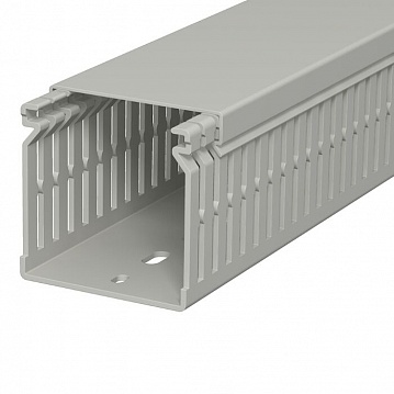 Распределительный кабельный канал LK4 N 60x60x2000 мм (ПВХ,серый) Тип: LK4 N 60060 (упак. 32 м) 6178207 OBO Bettermann