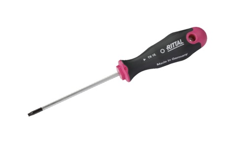 AS Отвертка неизолированная TX15 100мм с шлицем Torx 1шт 4052054 Rittal