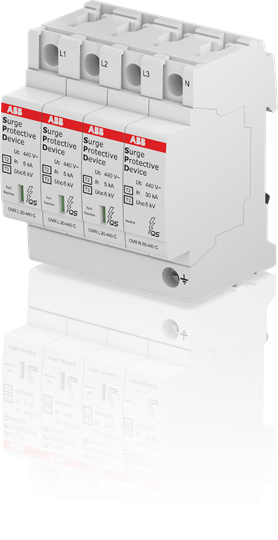 Ограничитель перенапряжения УЗИП OVR T2 3N 40-440 P TS QS 2CTB803973R1500ABB