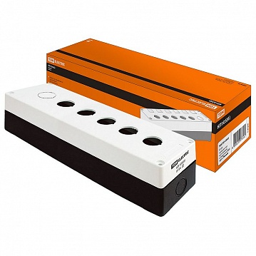 Корпус КП105(6) для кнопок 5(6) мест белый SQ0705-0005 TDM