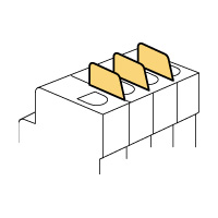 Раздел.Перегородка Зажимов 004447 Legrand