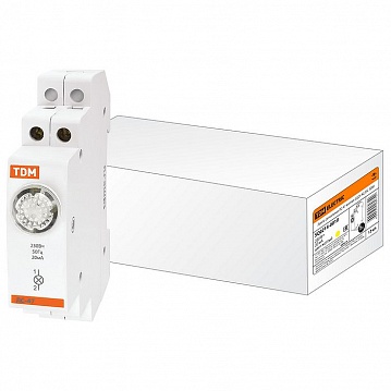 Лампа сигнальная ЛС-47 желтая (LED) AC/DC SQ0214-0010 TDM