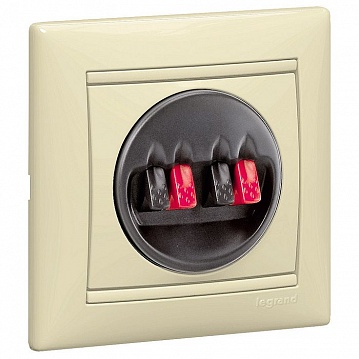 Аудио-розетка VALENA CLASSIC, слоновая кость 774324 Legrand