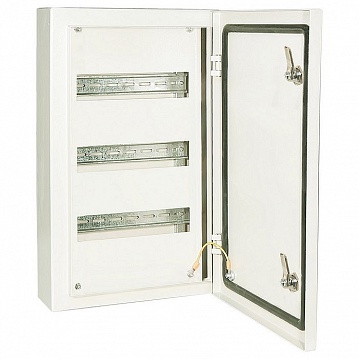 Распределительный шкаф ЩРН, 36 мод., IP31, навесной, металл, серая дверь SQ0905-0072 TDM