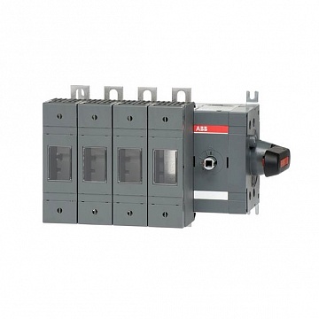 Рубильник с предохранителем OS125 125А 4P, 00, без рукоятки 1SCA115967R1001 ABB