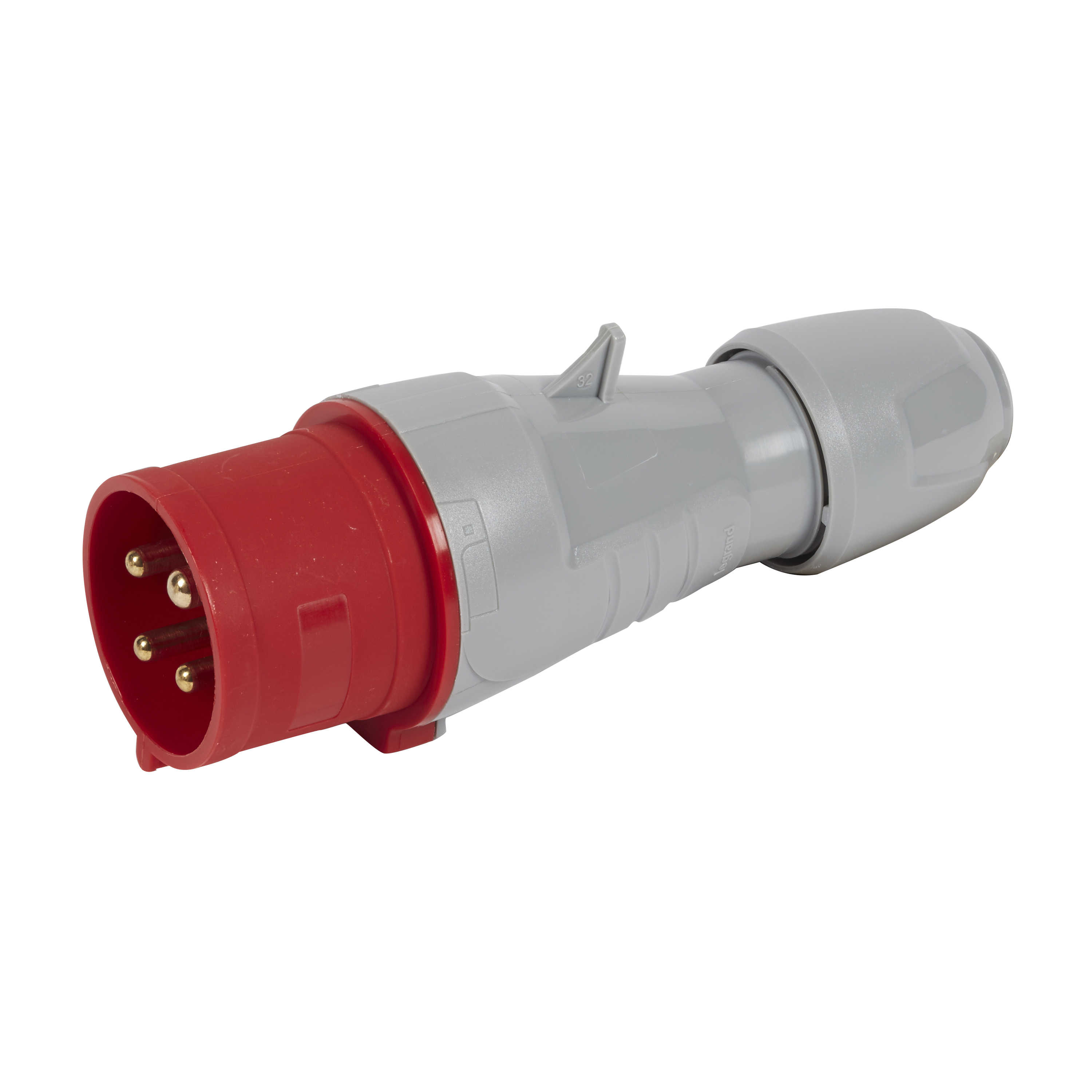 Вилка мобильная - 32А - 3К+З - 460 В - IP 44 555240 Legrand