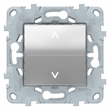 Выключатель для жалюзи UNICA NEW, алюминий NU520730 Schneider Electric