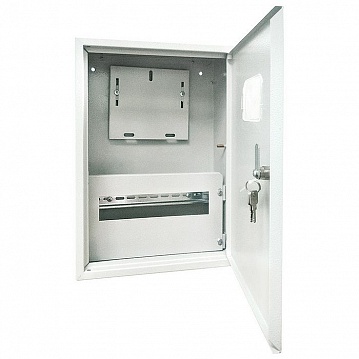 Распределительный шкаф Народный, 12 мод., IP31, навесной, металл, серая дверь SQ0905-0802 TDM