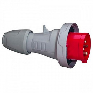 Вилка прямая - P17 Tempra Pro - IP 66/67 - 200/250 В~ - 32 A - 3К+Н+З 555436 Legrand