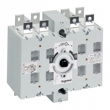 Реверсивный рубильник DCX-M 315А 3P, фронтальное исполнение 431107 Legrand