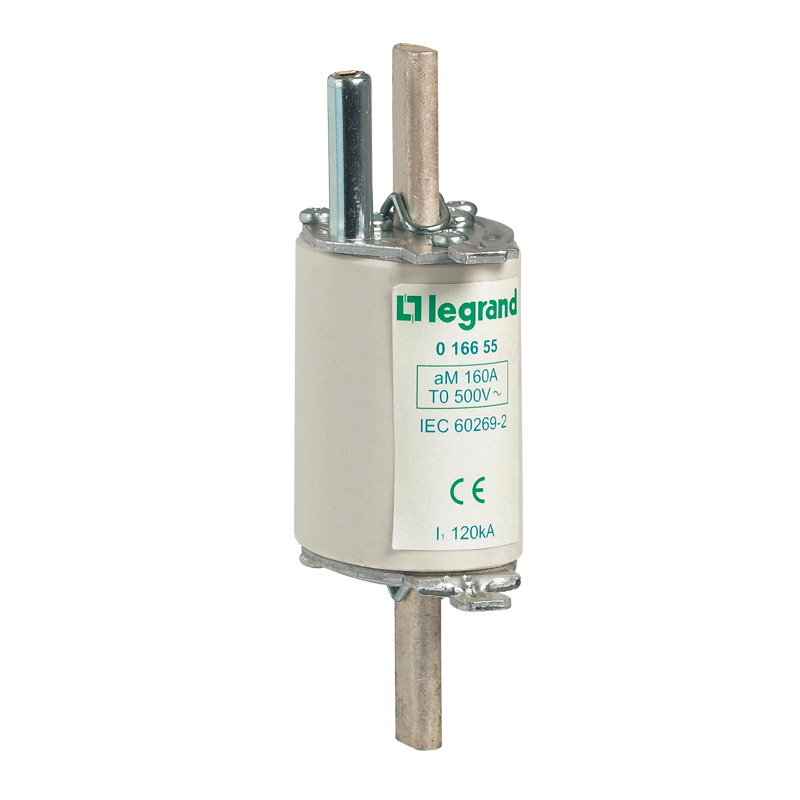 Предохранитель типа aM - размер 0 - с бойком - 100 A 016645 Legrand