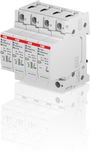 Ограничитель перенапряжения УЗИП OVR T2 3N 80-275s P QS 2CTB815708R2000ABB